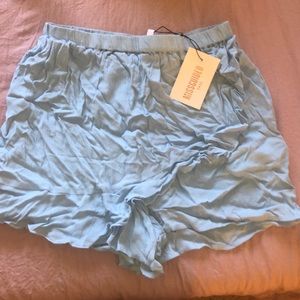 Misguided ruffle shorts